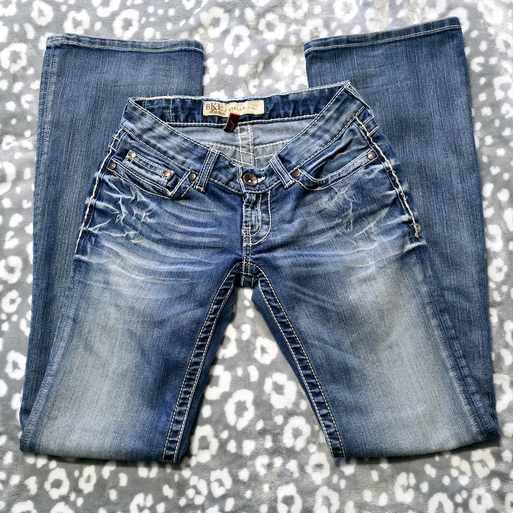 BKE Stella Boot Cut Jeans **SIZE 25×33 1/2 MID-RISE